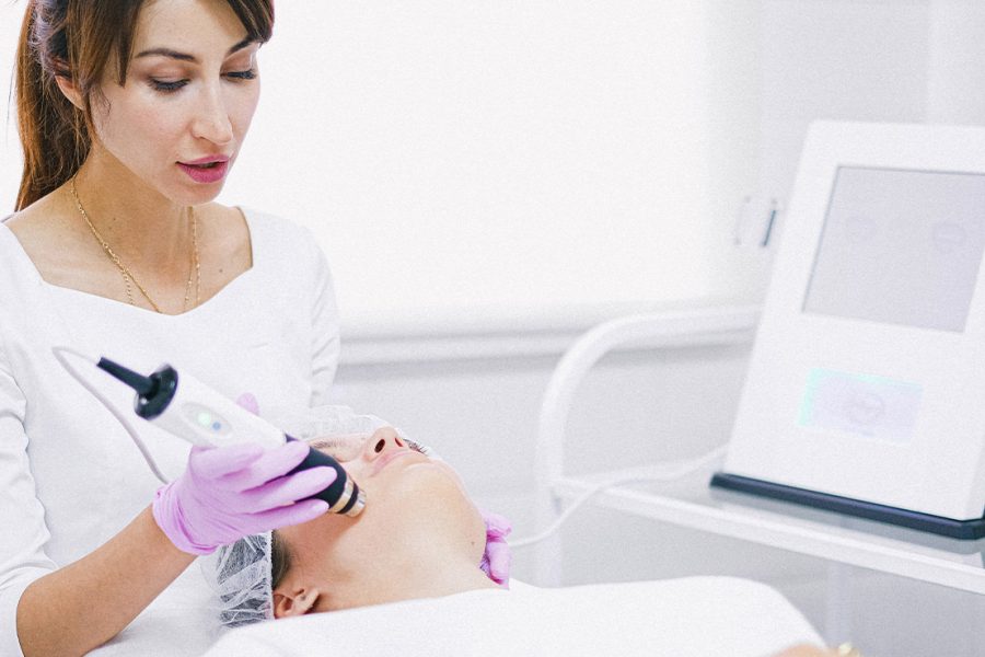 Ossigenoterapia viso
